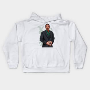 Eddie Murphy - An illustration by Paul Cemmick Kids Hoodie